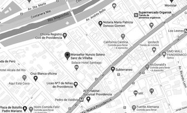 Oficina en Arriendo en Monseñor Sotero Sanz/ Metro Pedro de Valdivia