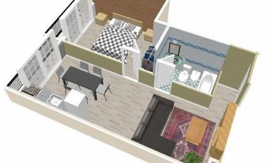 Departamentos dos ambientes a la venta en San Miguel