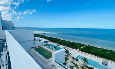 Departamento premium en venta en marina de Telchac puerto