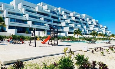 Departamento premium en venta en marina de Telchac puerto