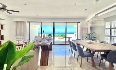 Departamento premium en venta en marina de Telchac puerto