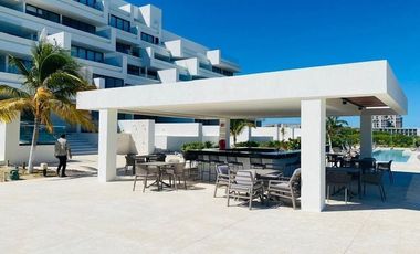 Departamento premium en venta en marina de Telchac puerto