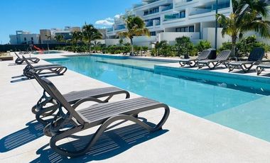 Departamento premium en venta en marina de Telchac puerto