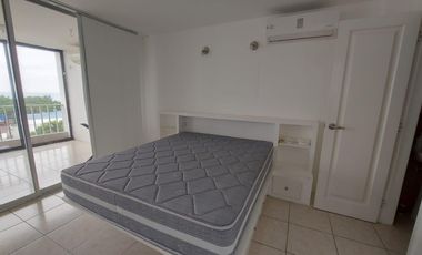 Departamento vista al mar en  Chipipe sector Yacht Club Salinas