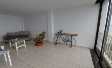 Departamento vista al mar en  Chipipe sector Yacht Club Salinas