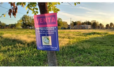 Ibarlucea: Calle 7 y Rivadavia, Barrio abierto Don Hector Lote de 533 m2 cercado, Santa Fe Argentina