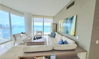 Apartamento Bocagrande sobre la bahia