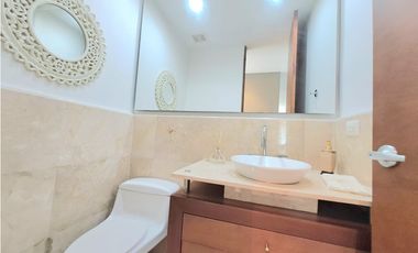 Apartamento Bocagrande sobre la bahia