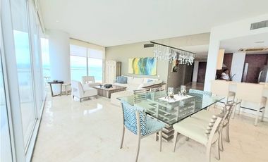 Apartamento Bocagrande sobre la bahia