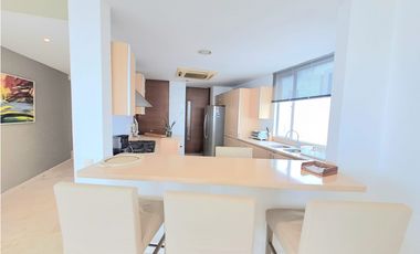 Apartamento Bocagrande sobre la bahia