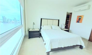 Apartamento Bocagrande sobre la bahia