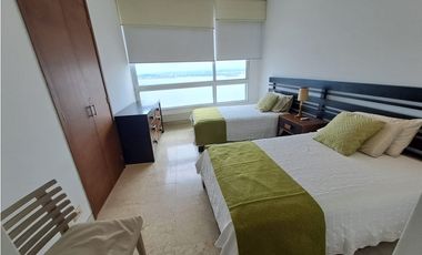Apartamento Bocagrande sobre la bahia