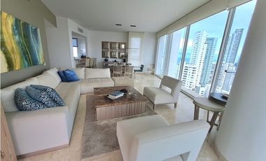 Apartamento Bocagrande sobre la bahia