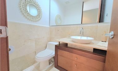 Apartamento Bocagrande sobre la bahia