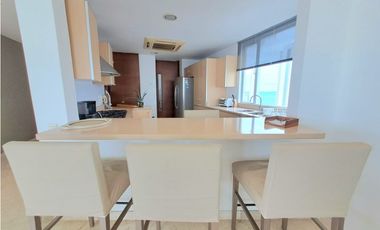 Apartamento Bocagrande sobre la bahia