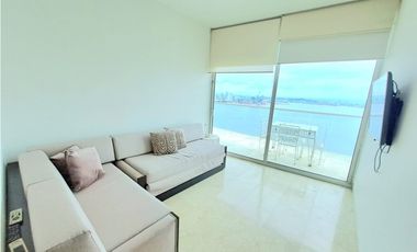 Apartamento Bocagrande sobre la bahia
