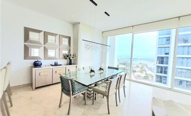 Apartamento Bocagrande sobre la bahia