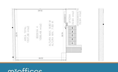 Apodaca renta bodega industrial de 2,198.23 M2