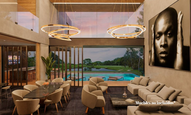 Casa de 5 recamaras, una en planta baja y con vista al mar en Yucatan Country