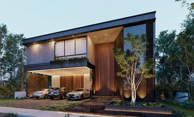 Casa de 5 recamaras, una en planta baja y con vista al mar en Yucatan Country