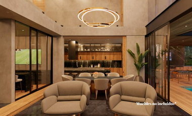 Casa de 5 recamaras, una en planta baja y con vista al mar en Yucatan Country