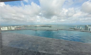 Apartamento bocagrande sobre la bahia