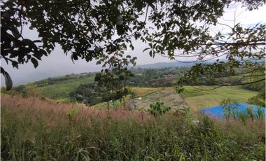 Lote con vista panorámica para la venta en la bella Pereira