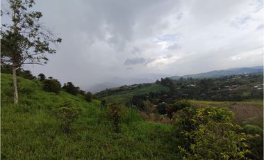 Lote con vista panorámica para la venta en la bella Pereira
