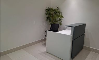OFICINA EN COSTA DEL ESTE  FINANCIAL PARK AMOBLADA CON DIVISIONES 108M