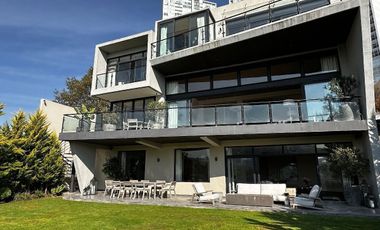 RENTA O VENTA BOSQUE REAL CON VISTA AL CAMPO DE GOLF CASA CON JARDIN