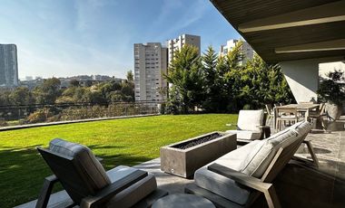 RENTA O VENTA BOSQUE REAL CON VISTA AL CAMPO DE GOLF CASA CON JARDIN