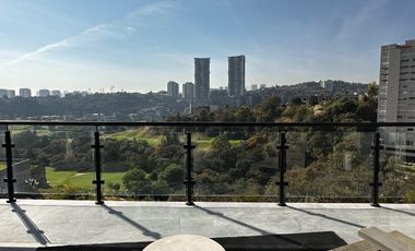 RENTA O VENTA BOSQUE REAL CON VISTA AL CAMPO DE GOLF CASA CON JARDIN