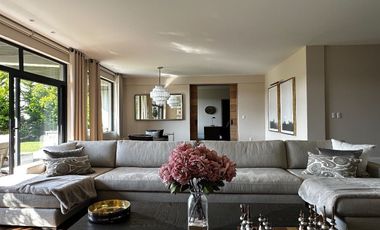 RENTA O VENTA BOSQUE REAL CON VISTA AL CAMPO DE GOLF CASA CON JARDIN