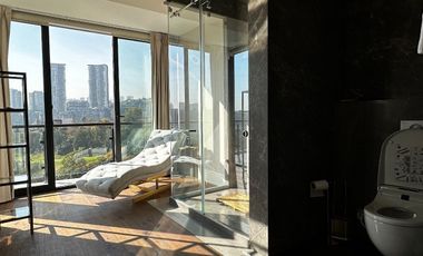 RENTA O VENTA BOSQUE REAL CON VISTA AL CAMPO DE GOLF CASA CON JARDIN