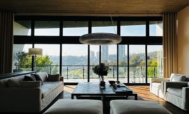 RENTA O VENTA BOSQUE REAL CON VISTA AL CAMPO DE GOLF CASA CON JARDIN