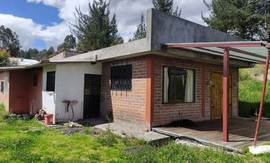 Amplio Terreno en renta de 8700 m²con una suite rustica - Sector Alangasi