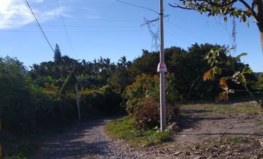 Se renta terreno 1200 m2 en el Aguacate