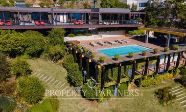 Magnífica vista a la Bahía de Zapallar