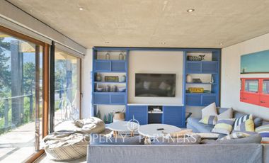 Magnífica vista a la Bahía de Zapallar