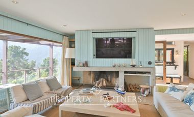 Magnífica vista a la Bahía de Zapallar