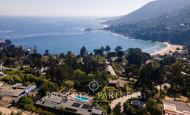 Magnífica vista a la Bahía de Zapallar