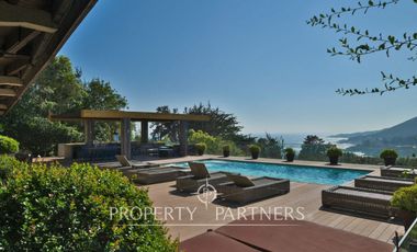 Magnífica vista a la Bahía de Zapallar