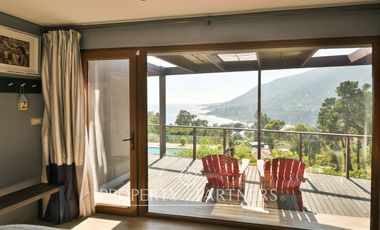 Magnífica vista a la Bahía de Zapallar