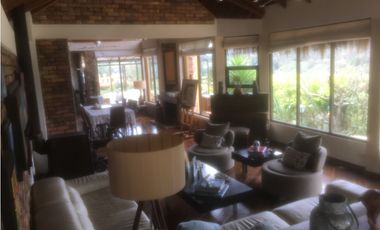 Vendo Casa Campestre con Casa Secundaria en el Hato k7 Vía la Calera