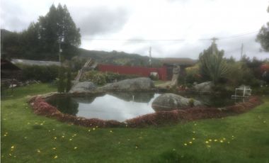 Vendo Casa Campestre con Casa Secundaria en el Hato k7 Vía la Calera