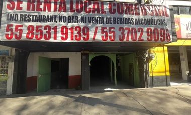 RENTA LOCAL COMERCIAL CUITLÁHUAC