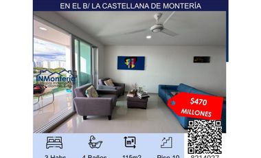 VENTA DE APARTAMENTO EN EL B/ LA CASTELLANA DE MONTERIA