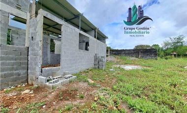 VENDO CASA CON LOTE DE 500 METROS  PLANOS APROBADOS  LA ACEQUIA