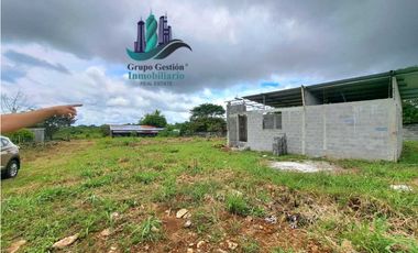 VENDO CASA CON LOTE DE 500 METROS  PLANOS APROBADOS  LA ACEQUIA