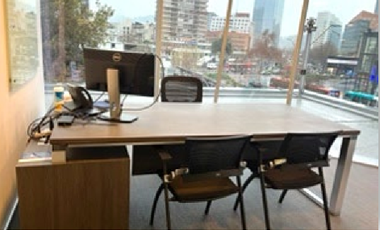 Oficina en Arriendo en Apoquindo con El Bosque Central